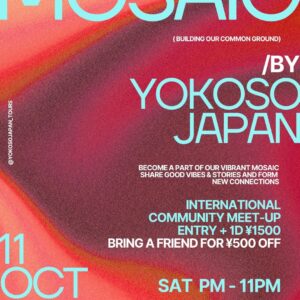 YOKOSO Community Event: Mosaic - Building our Common Ground